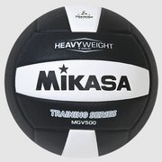 Indoor Volleyball, Training Series - Setter'S Heavyweight Training Ball, 16 Oz, White/Black