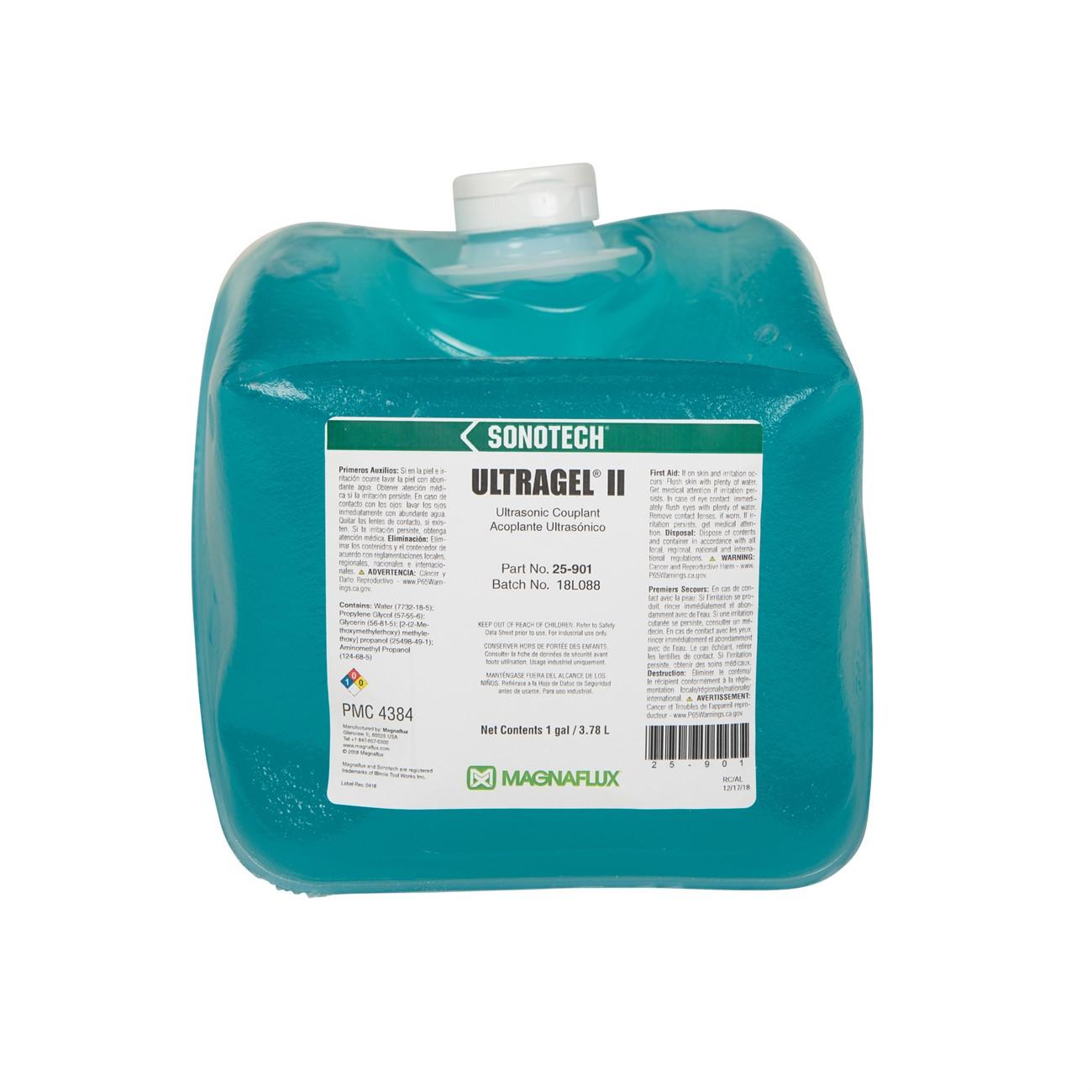 Couplant, Ultragel®, 1 gal, Cubitainer, Bright Blue