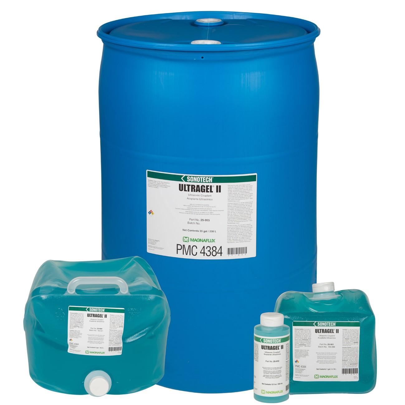 Couplant, Ultragel®, 5 gal, Cubitainer, Bright Blue