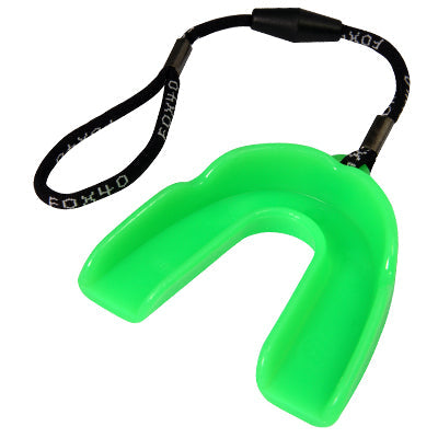Flexxguard Mouthguard W/ Strap - SR - NEON GREEN