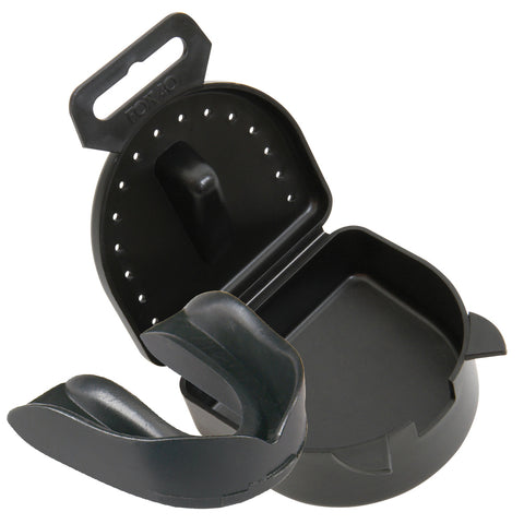 Master Mouthguard Strapless In Case - OS - BLACK