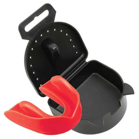 Master Mouthguard Strapless In Case - OS - RED