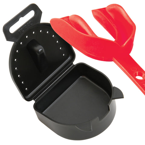 Master Mouthguard W/Strap In Case - OS - YELLOW