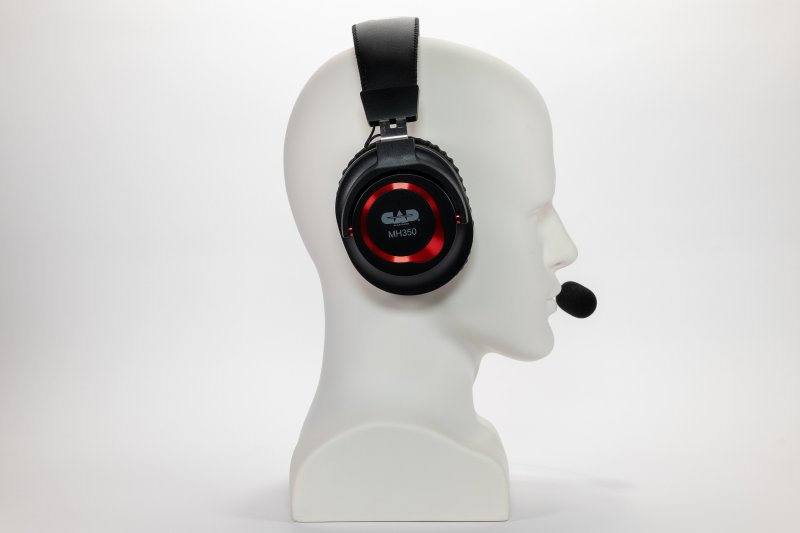 CAD MH350 Closed-Back Streaming USB Headset With Microphone In Black