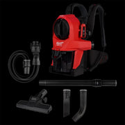 0895-20 Milwaukee, 3-in-1 Backpack Vacuum, M18, Powerstate Brushless, HEPA