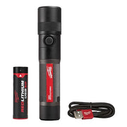 REDLITHIUM USB 1100L Twist Focus Flashlight