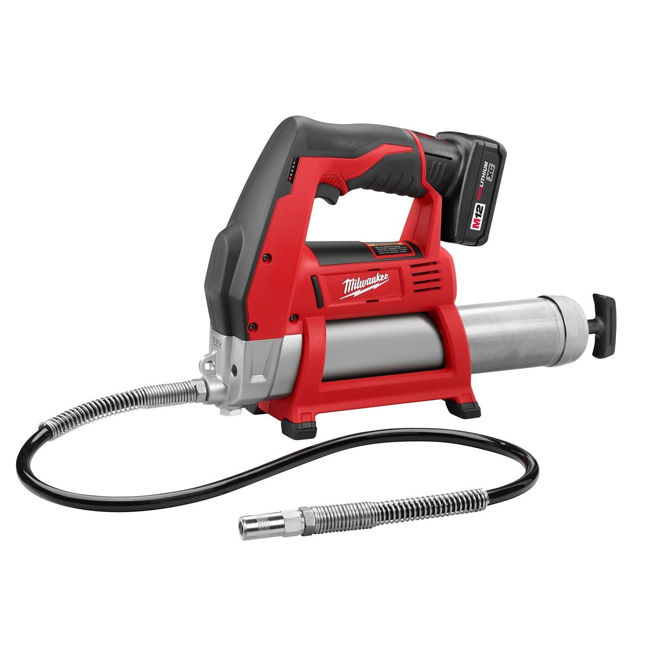 Milwaukee M12 Grease Gun Kit