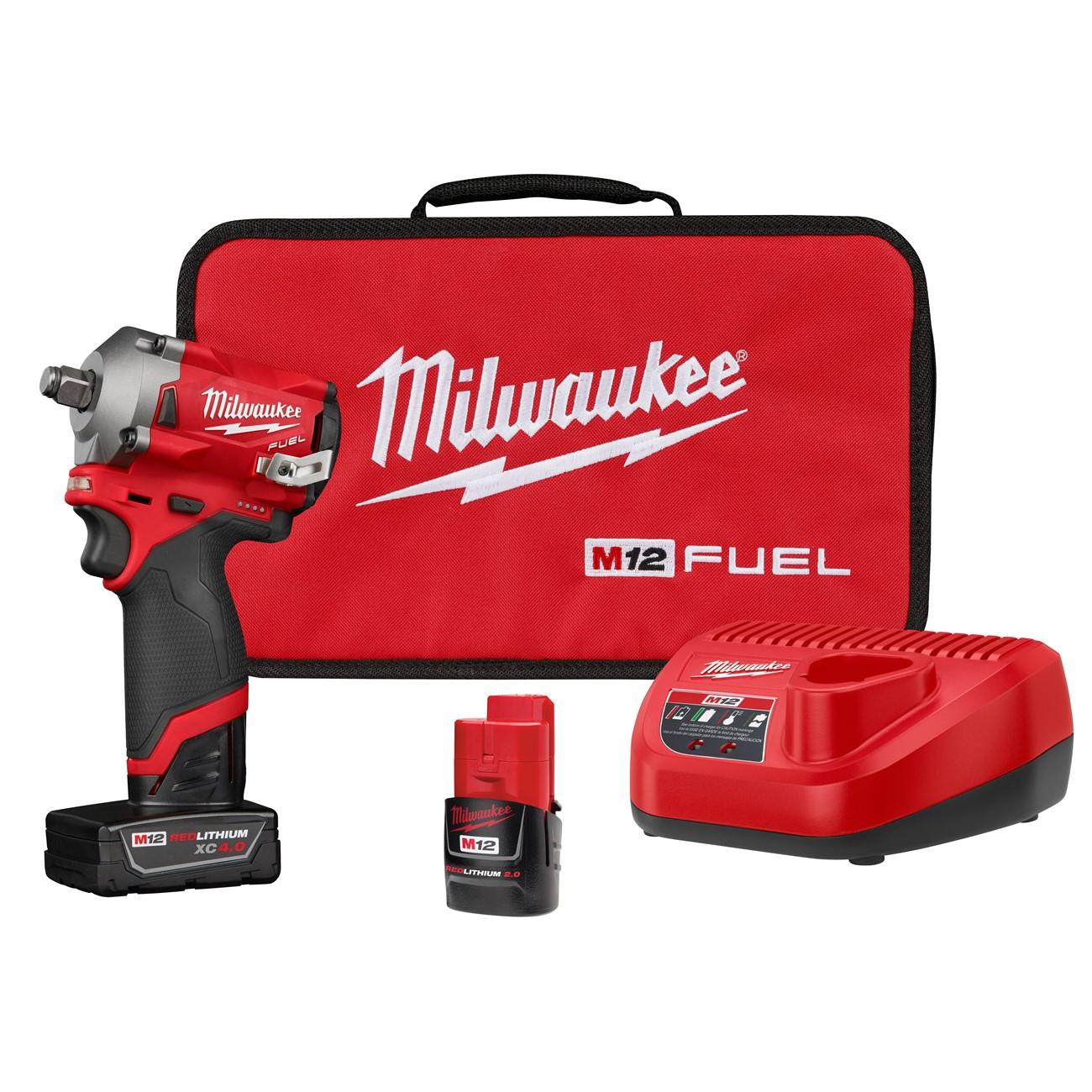 Impact Wrench, Cordless, 1/2 Inch Drive, 250 ft lb, 3000 RPM