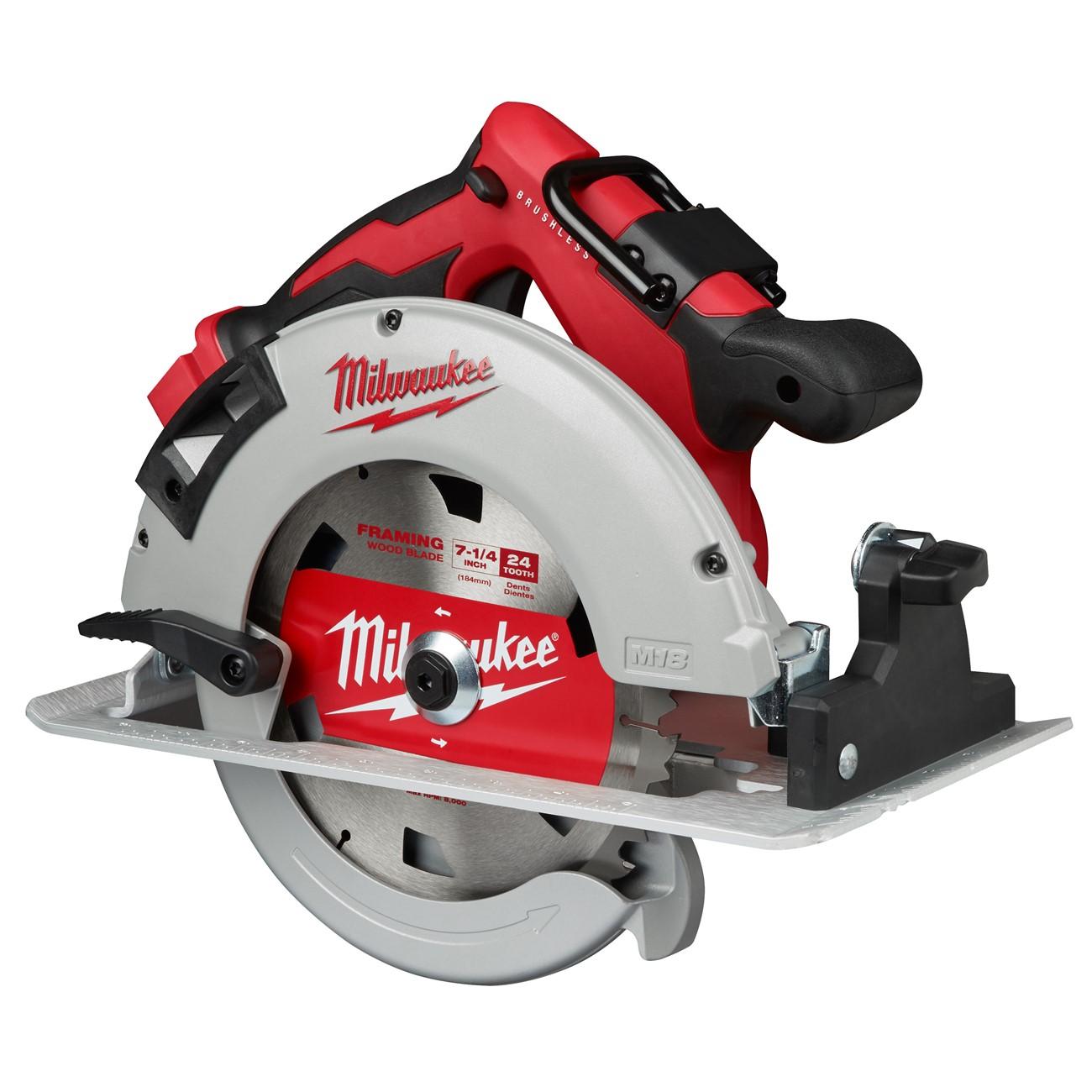 Circular Saw, Cordless, 7 1/4 in Dia, 5000 RPM, 18 V