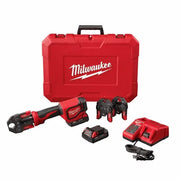 M18 Short Throw Press Tool Kit with PEX Crimp Jaws