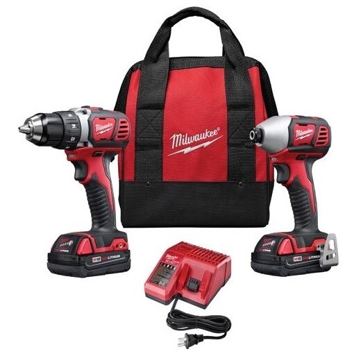 M18 COMBO KIT COMPACT DRILL/IMPACT DRILL 18V