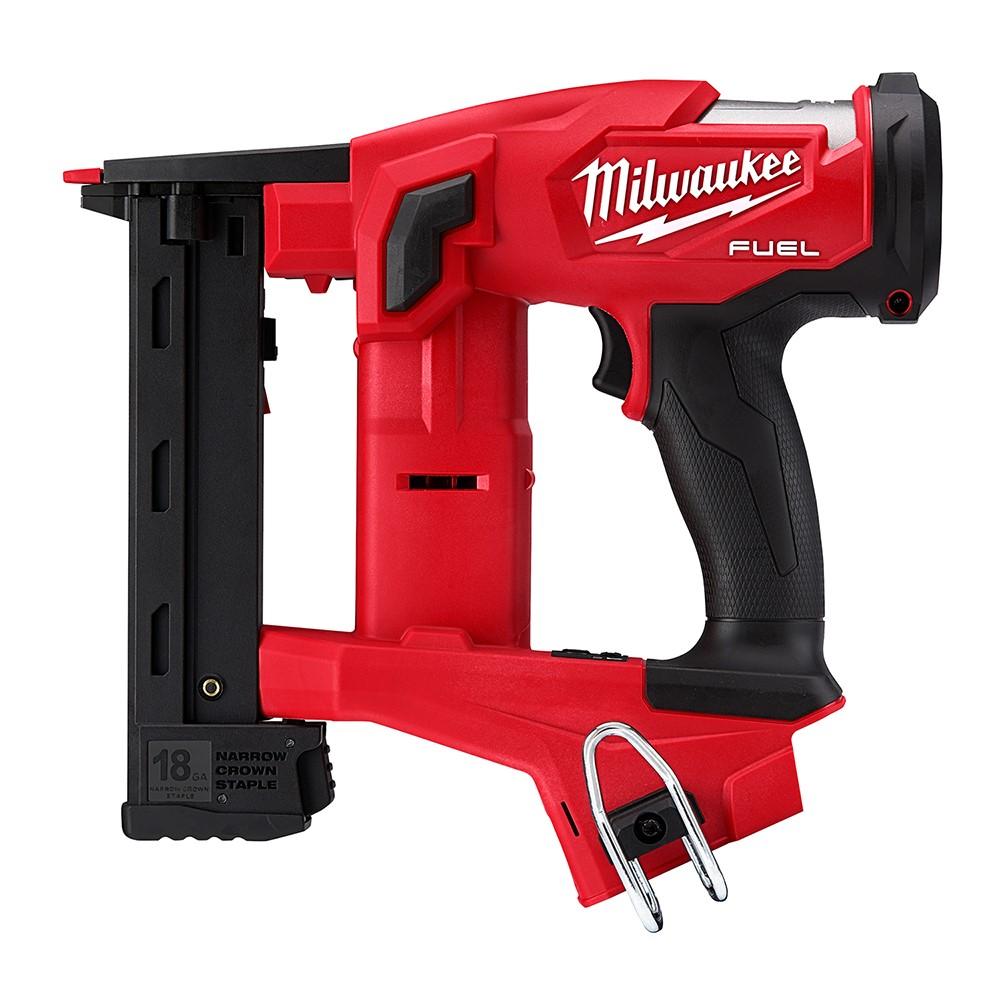 Crown Stapler, Cordless, 18 Gauge, 11 Inch L, 11.5 Inch H