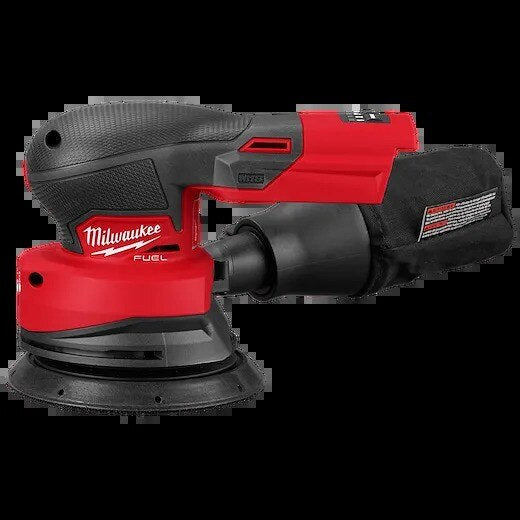 Random Orbital Sander, Cordless, 5 Inch Pad Dia., 7.9 Inch L