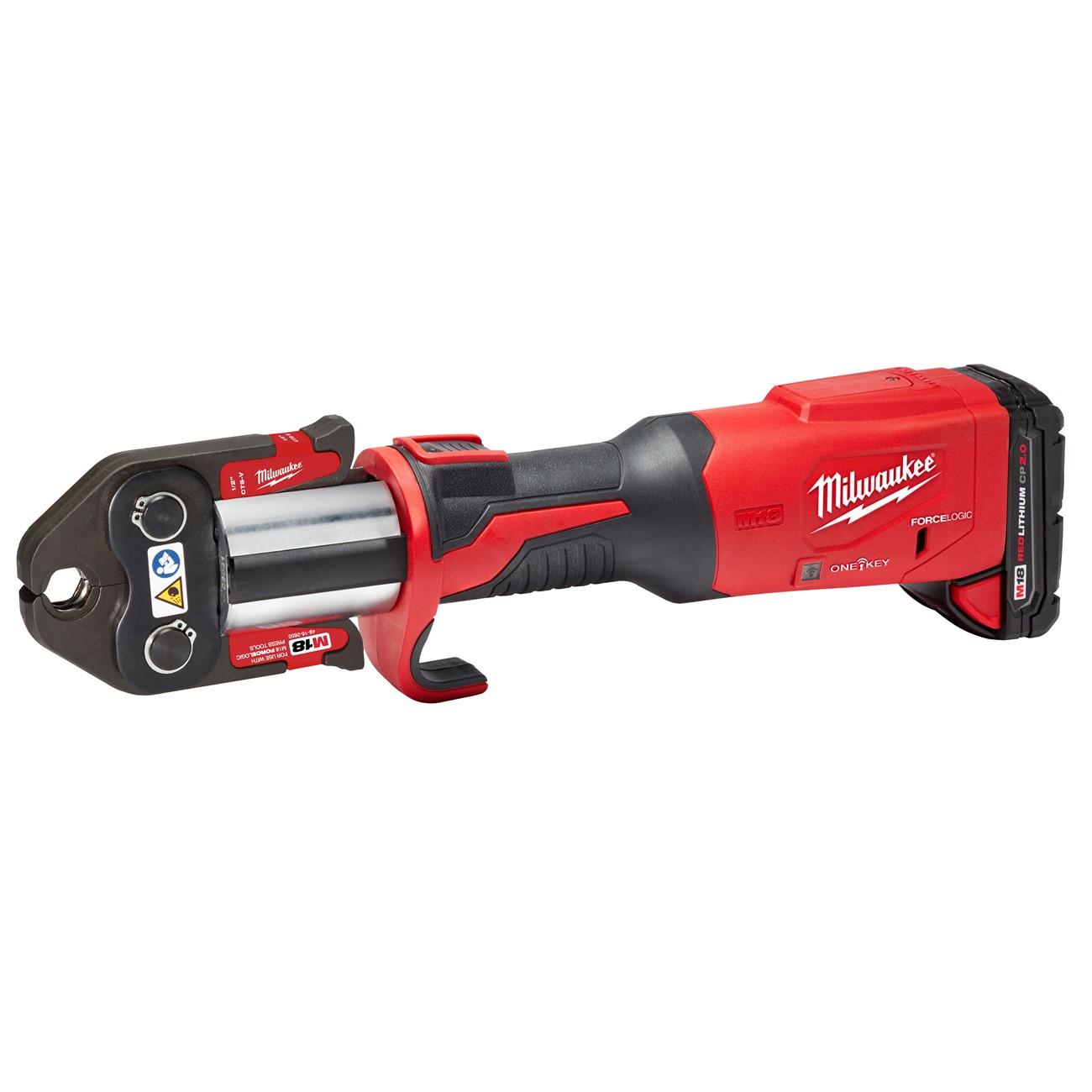 M18™ FORCE LOGIC™ Press Tool w/ ONE-KEY™ w/ 1/2"-2" CTS Jaws