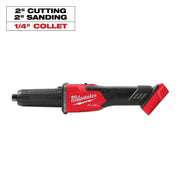 2939-20 Milwaukee, Braking Die Grinder, M18, Barrel Grip, Red, Metal, 2 Inch Cut