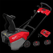 3036-22HD Milwaukee, Auger Propelled Dual Battery Single Stage Snow Blower Kit