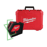 3421 Milwaukee, Green Cross Line Laser, Water and Dust Resistant, (4) AA 1.5 V