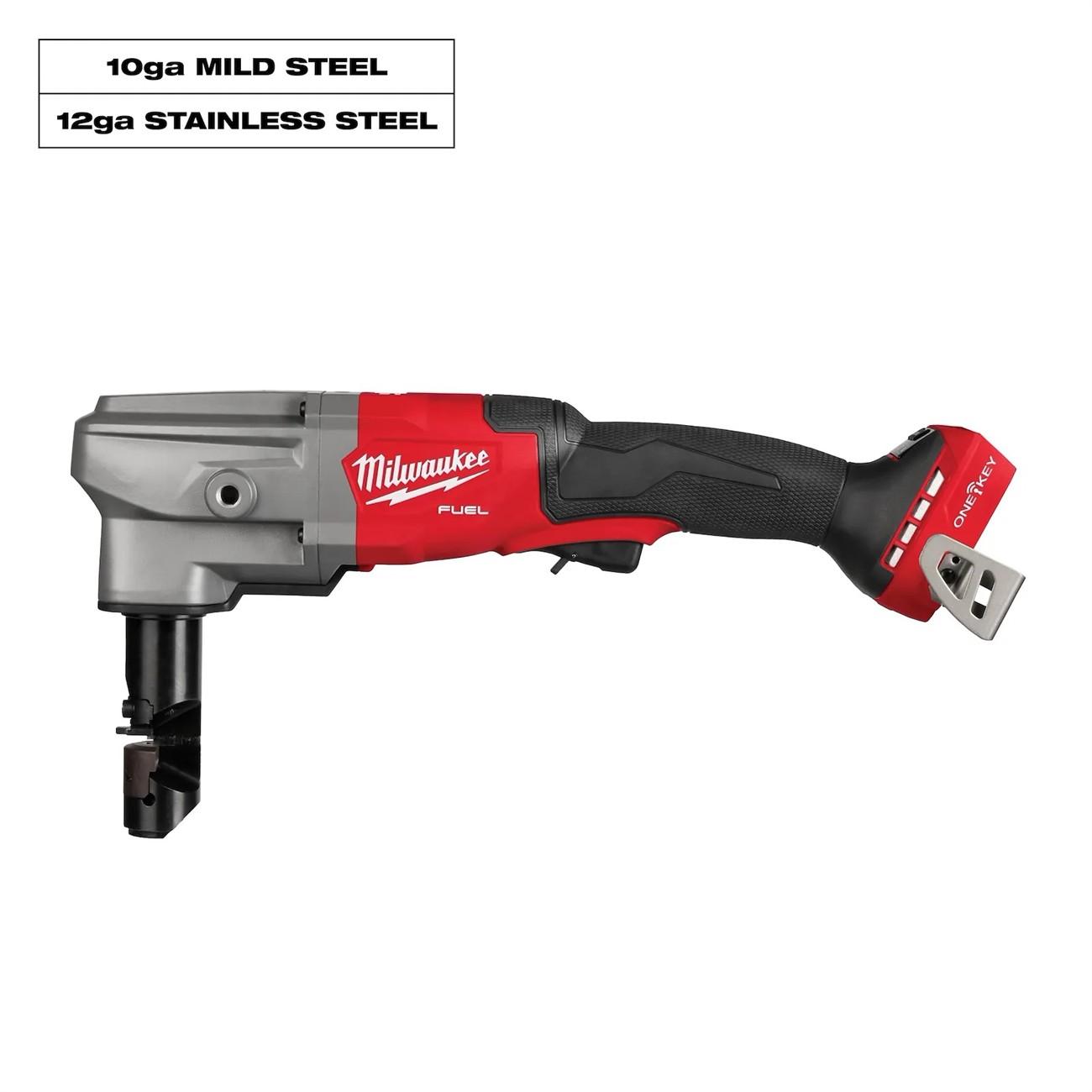 3476-20 Milwaukee, Nibbler, M18, Steel, Aluminum, Powerstate Brushless, 10 Gauge