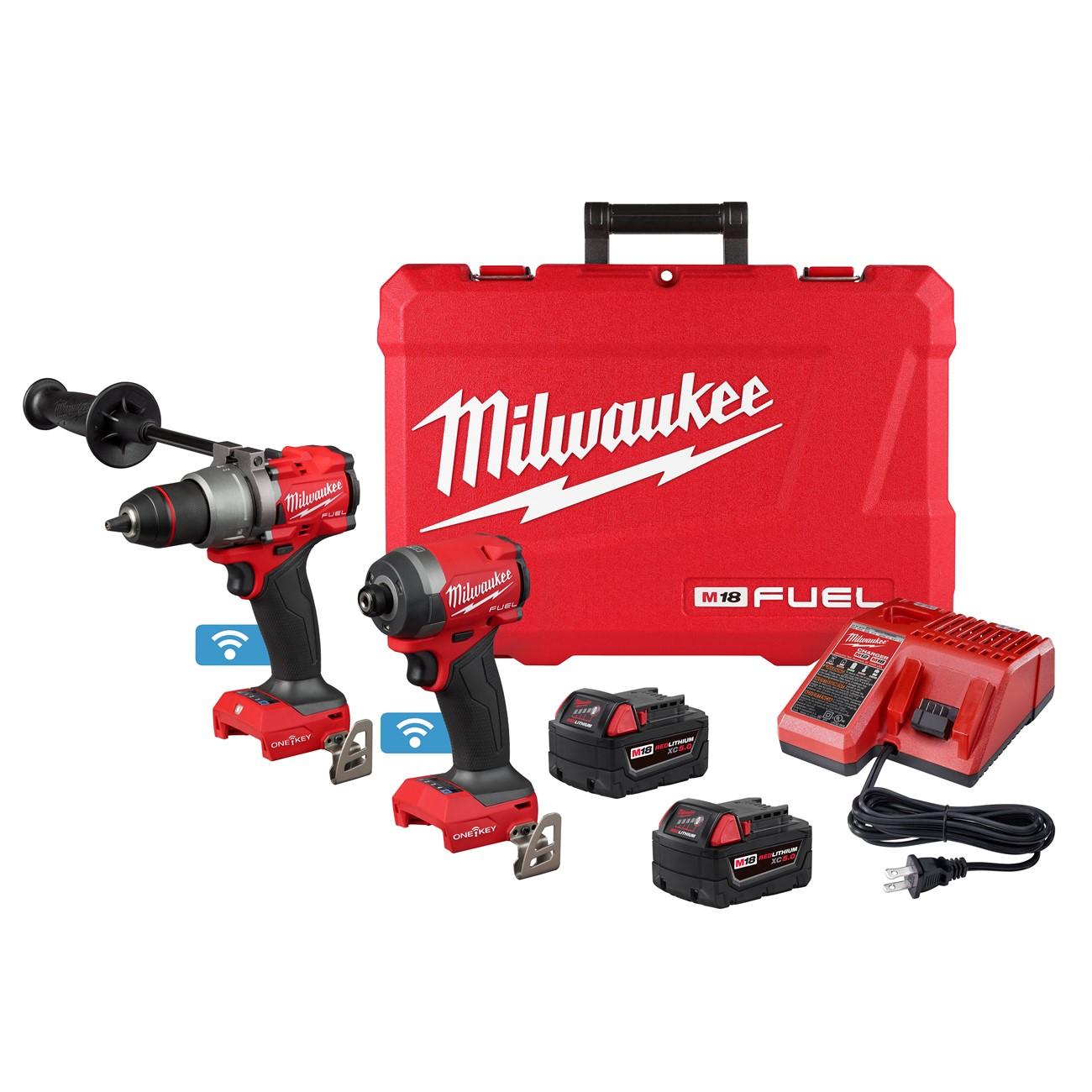 M18 FUEL 2-Tool Hammer Drill & Impact Driver w/ ONE-KEY Combo Kit, (Replacement for 2996-22)