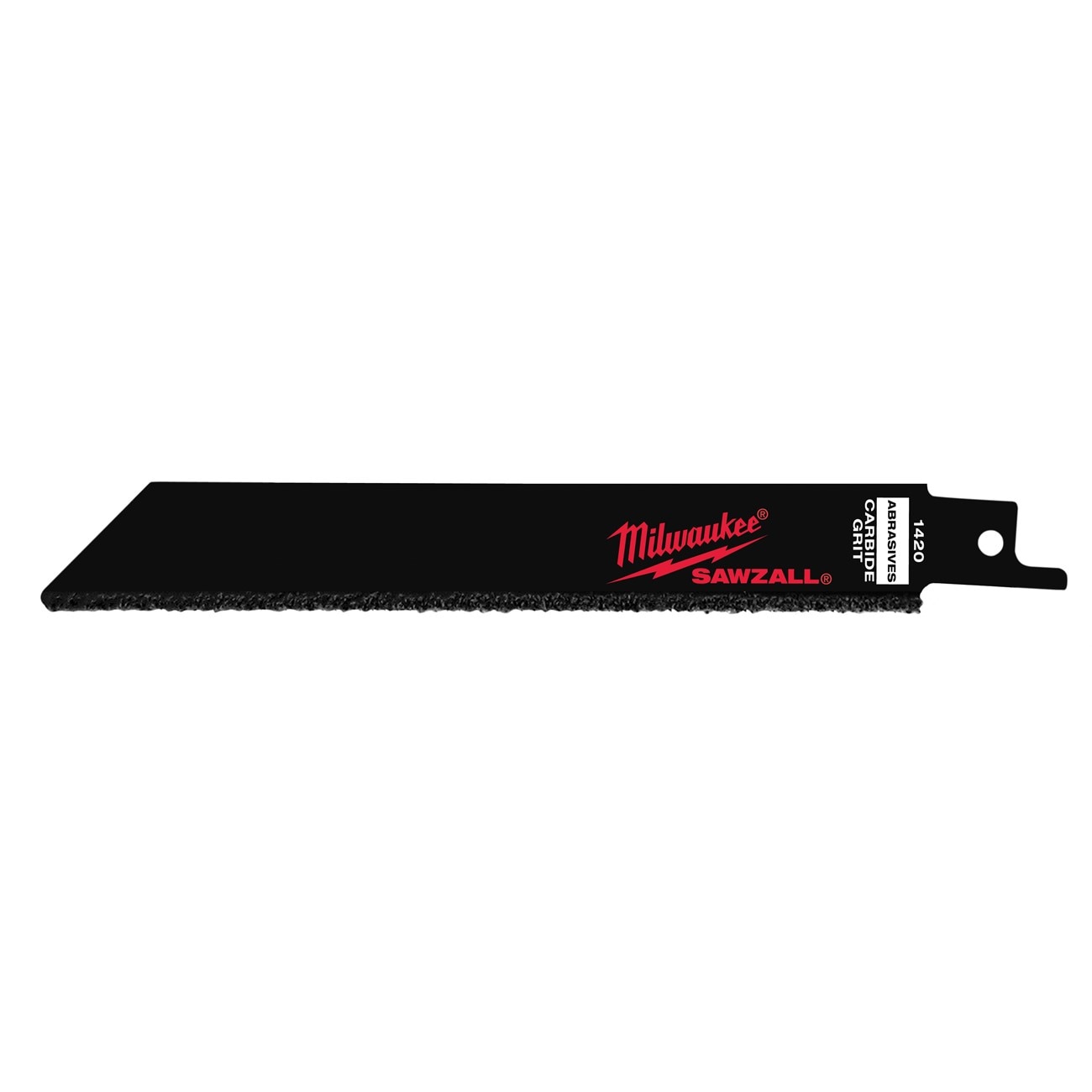 Reciprocating Saw Blade, Carbide, 6 Inch L, 3/4 Inch W