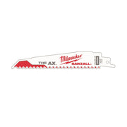 Reciprocating Saw Blade, Bi-Metal, 6 Inch L, 1 Inch W, 5PK