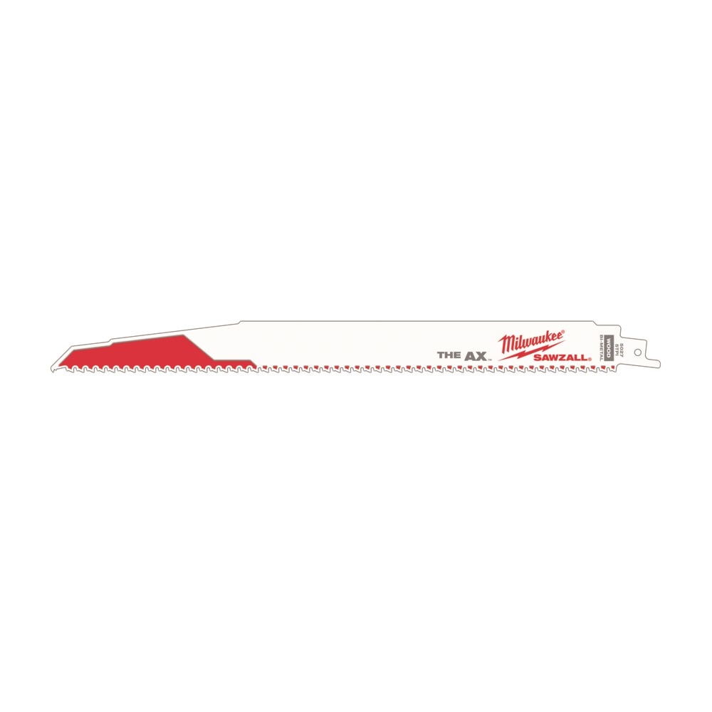 Reciprocating Saw Blade, Bi-Metal, 12 Inch L, 1 Inch W, 5PK