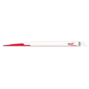 Reciprocating Saw Blade, Bi-Metal, 12 Inch, 3/4 Inch W, 5PK