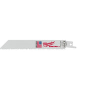 Reciprocating Saw Blade, Bi-Metal, 6 Inch L, 3/4 Inch W, 5PK