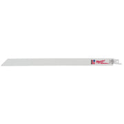 Reciprocating Saw Blade, Bi-Metal, 12 Inch, 3/4 Inch W, 5PK