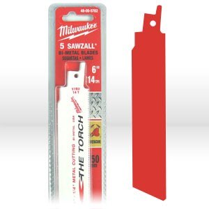 Reciprocating Saw Blade, SUPER SAWZALL BL 14T 6LG TORCH