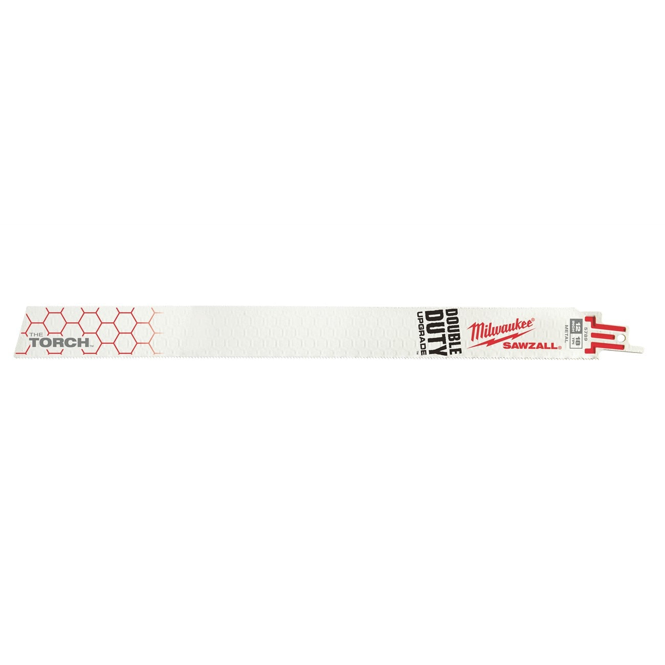 Reciprocating Saw Blade, Bi-Metal, 12 Inch L, 1 Inch W, 5PK