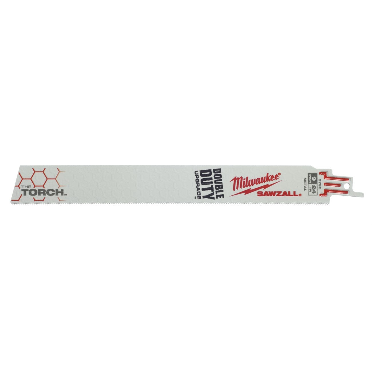 Reciprocating Saw Blade, Bi-Metal, 9 Inch L, 1 Inch W, 5PK