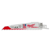 Reciprocating Saw Blade, Bi-Metal, 6 Inch L, 1 Inch W, 25PK