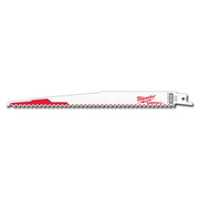 Reciprocating Saw Blade, Bi-Metal, 9" L, 3/4 Inch W, 25PK
