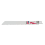 Reciprocating Saw Blade, Bi-Metal, 8" L, 3/4 Inch W, 25PK