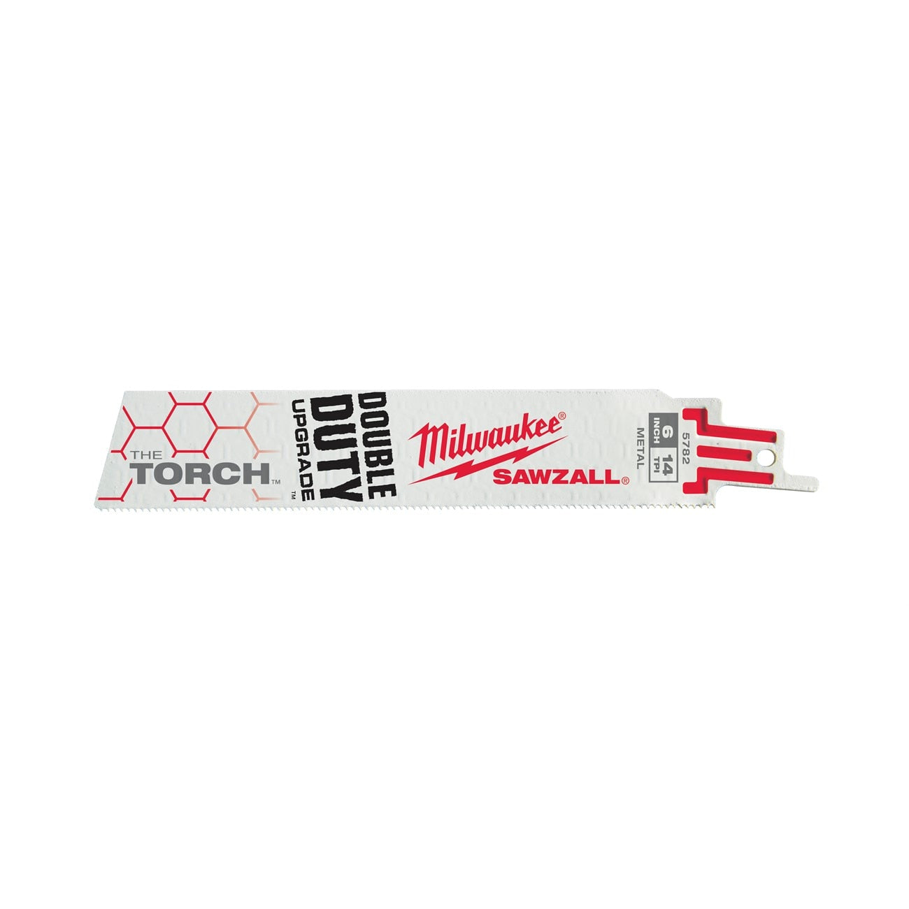 Reciprocating Saw Blade, Bi-Metal, 6 Inch L, 1 Inch W, 25PK