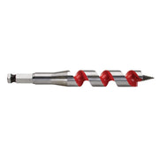 Auger Bit, 3/8 Inch Dia, 3 Inch Flute L, Hex, Single End