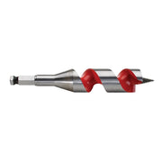 Auger Bit, 1 1/8 Inch Dia, 3 Inch Flute L, Hex, Single End