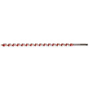 Auger Bit, 5/8 Inch Dia, 15 Inch Flute L, Hex, Single End
