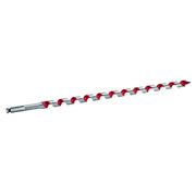 Auger Bit, 11/16 Inch Dia, 15 Inch Flute L, Hex, Single End