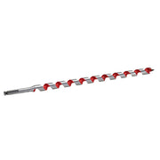 Auger Bit, 13/16 Inch Dia, 15 Inch Flute L, Hex, Single End