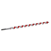Auger Bit, 7/8 Inch Dia, 15 Inch Flute L, Hex, Single End