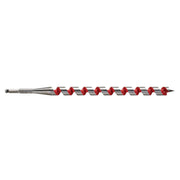 Auger Bit, 15/16 Inch Dia, 15 Inch Flute L, Hex, Single End