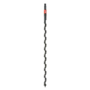 Auger Bit, 1/2 Inch Dia, 21 Inch Flute L, Hex, Single End
