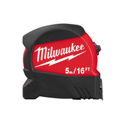Tape Measure, 16 ft L, 1.81 Inch W, Double-Sided Hook, Steel