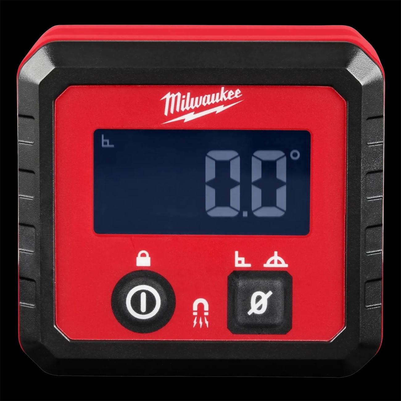 48225602 Milwaukee, Digital Angle Gauge, Soft Carrying Case and 2 AAA