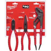 Milwaukee 3 PC Comfort Grip Pliers Kit