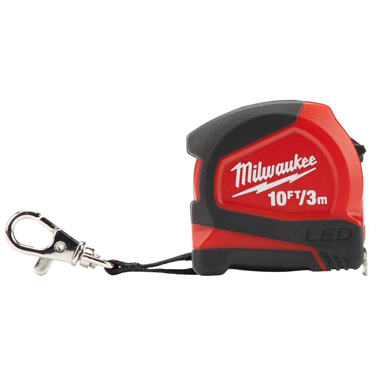 Tape Measure, 10 ft L, 2.14 Inch W, Zero Tolerance Hook