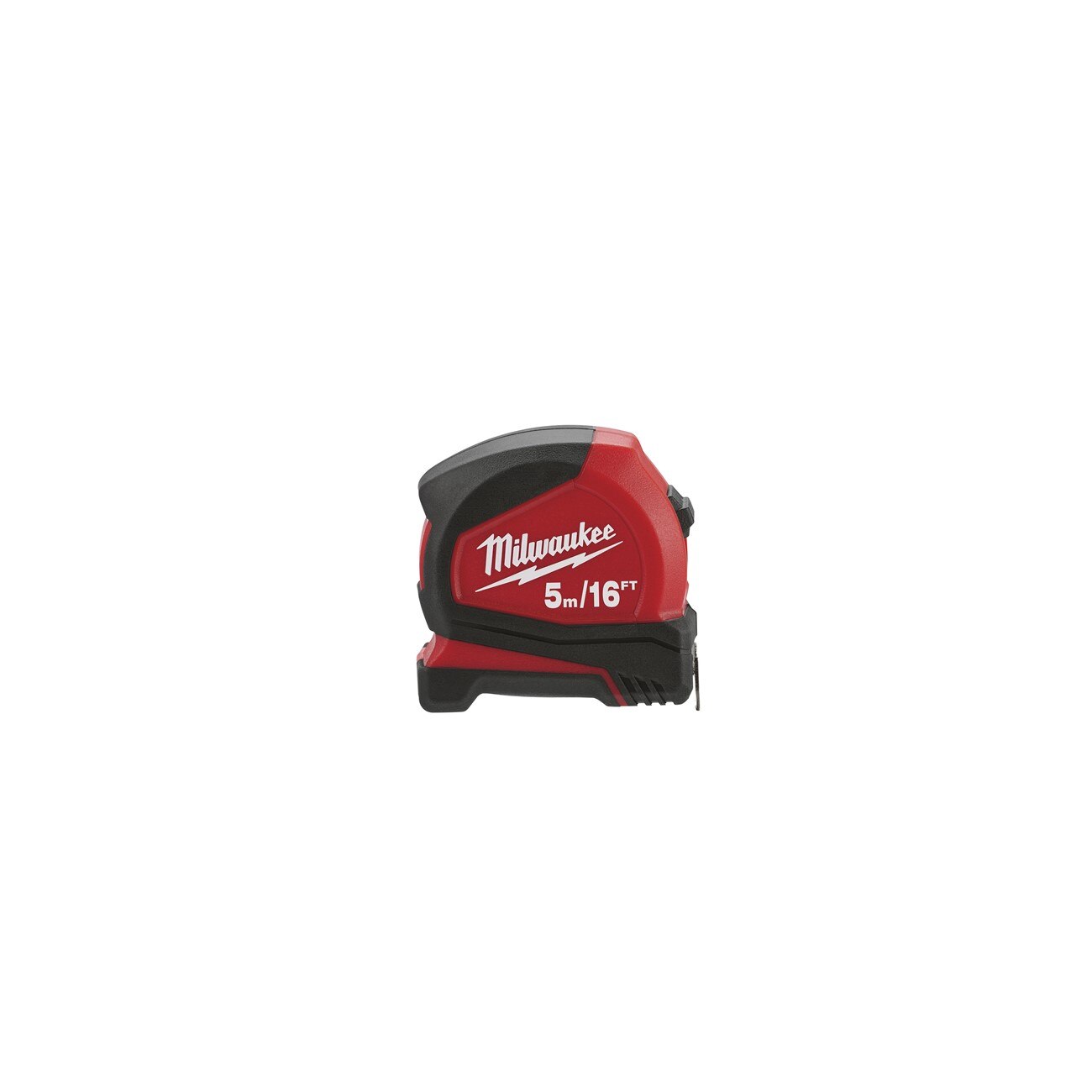 Tape Measure, 16 ft L, 1.6 Inch W, Riveted Hook, Automatic