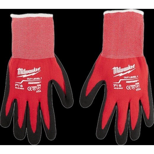 48-22-8900 Milwaukee, Cut and Puncture Gloves, Breathable, Small, Unisex, Nylon